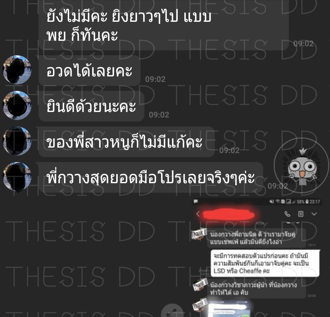 รีวิวจากลูกค้า THESIS DD ภาพที่ 6